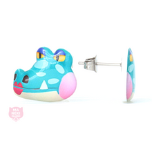 Load image into Gallery viewer, Animal Crossing Alli Stud Earrings
