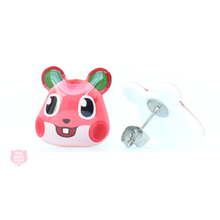 Load image into Gallery viewer, Animal Crossing Apple Stud Earrings
