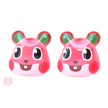 Load image into Gallery viewer, Animal Crossing Apple Stud Earrings
