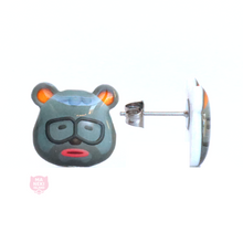 Load image into Gallery viewer, Animal Crossing Barold Stud Earrings
