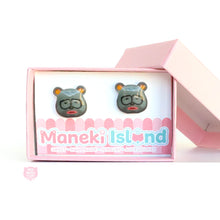 Load image into Gallery viewer, Animal Crossing Barold Stud Earrings
