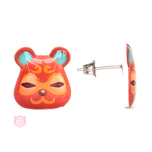 Load image into Gallery viewer, Animal Crossing Clay Stud Earrings
