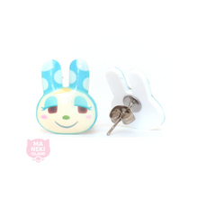 Load image into Gallery viewer, Animal Crossing Francine Stud Earrings
