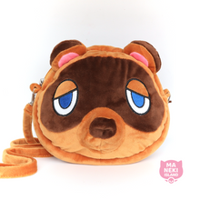 Load image into Gallery viewer, Animal Crossing Tom Nook Plush Crossbody Bag
