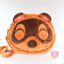 Load image into Gallery viewer, Animal Crossing Tom Nook Plush Crossbody Bag
