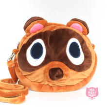 Load image into Gallery viewer, Animal Crossing Tom Nook Plush Crossbody Bag
