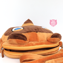 Load image into Gallery viewer, Animal Crossing Tom Nook Plush Crossbody Bag
