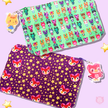 Load image into Gallery viewer, Animal Crossing Celeste Zip-Up Cosmetic Bag
