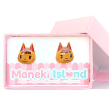 Load image into Gallery viewer, Animal Crossing Katie Stud Earrings
