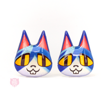 Load image into Gallery viewer, Animal Crossing Moe Stud Earrings
