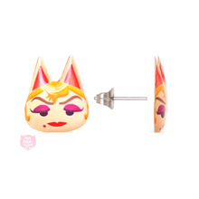 Load image into Gallery viewer, Animal Crossing Monique Stud Earrings
