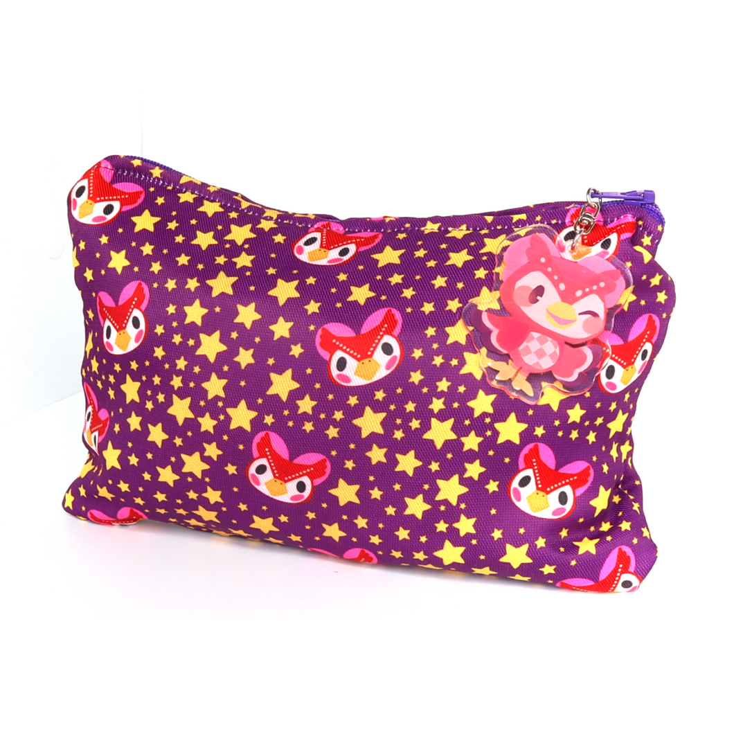 Animal Crossing Celeste Zip-Up Cosmetic Bag