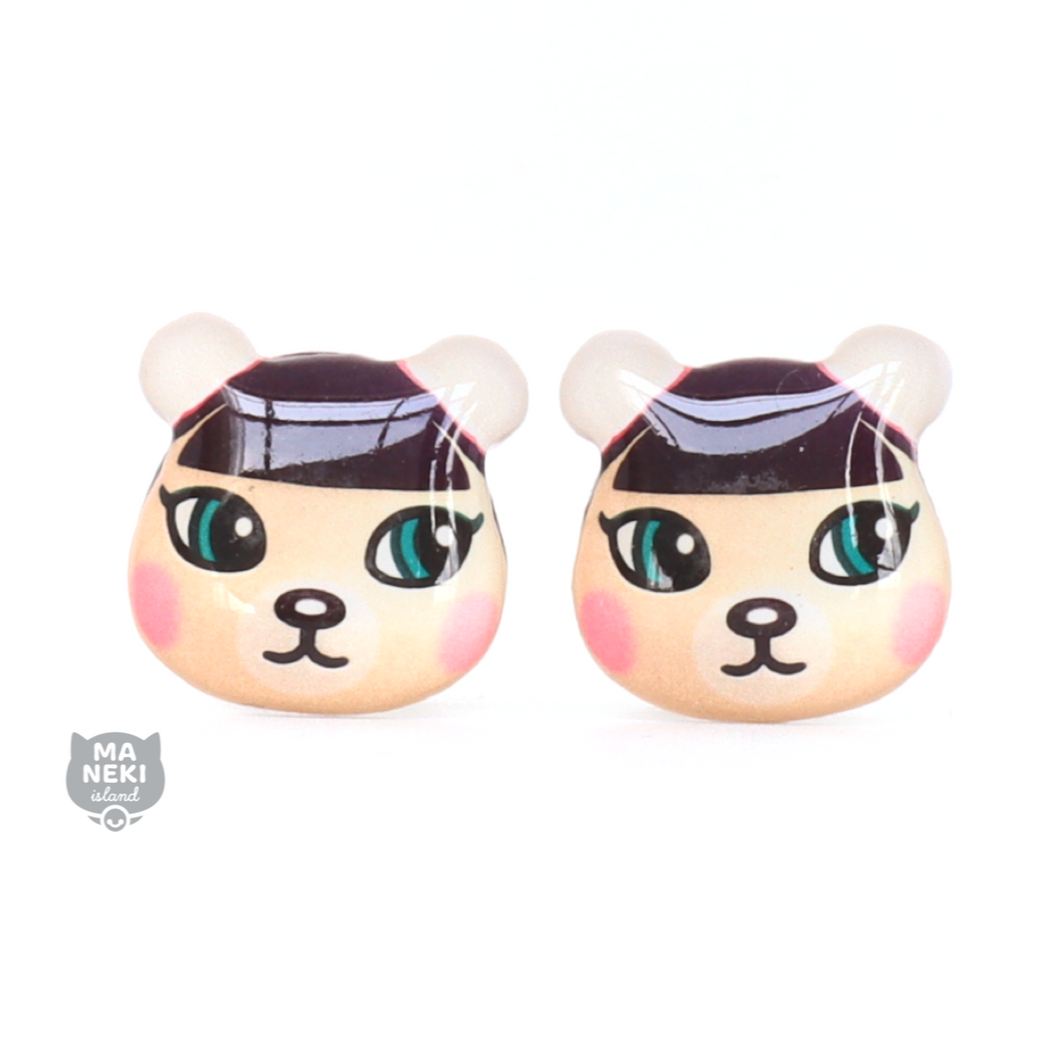 Animal Crossing Pekoe Stud Earrings