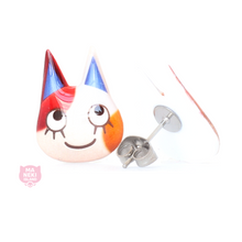 Load image into Gallery viewer, Animal Crossing Purrl Stud Earrings
