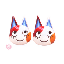 Load image into Gallery viewer, Animal Crossing Purrl Stud Earrings
