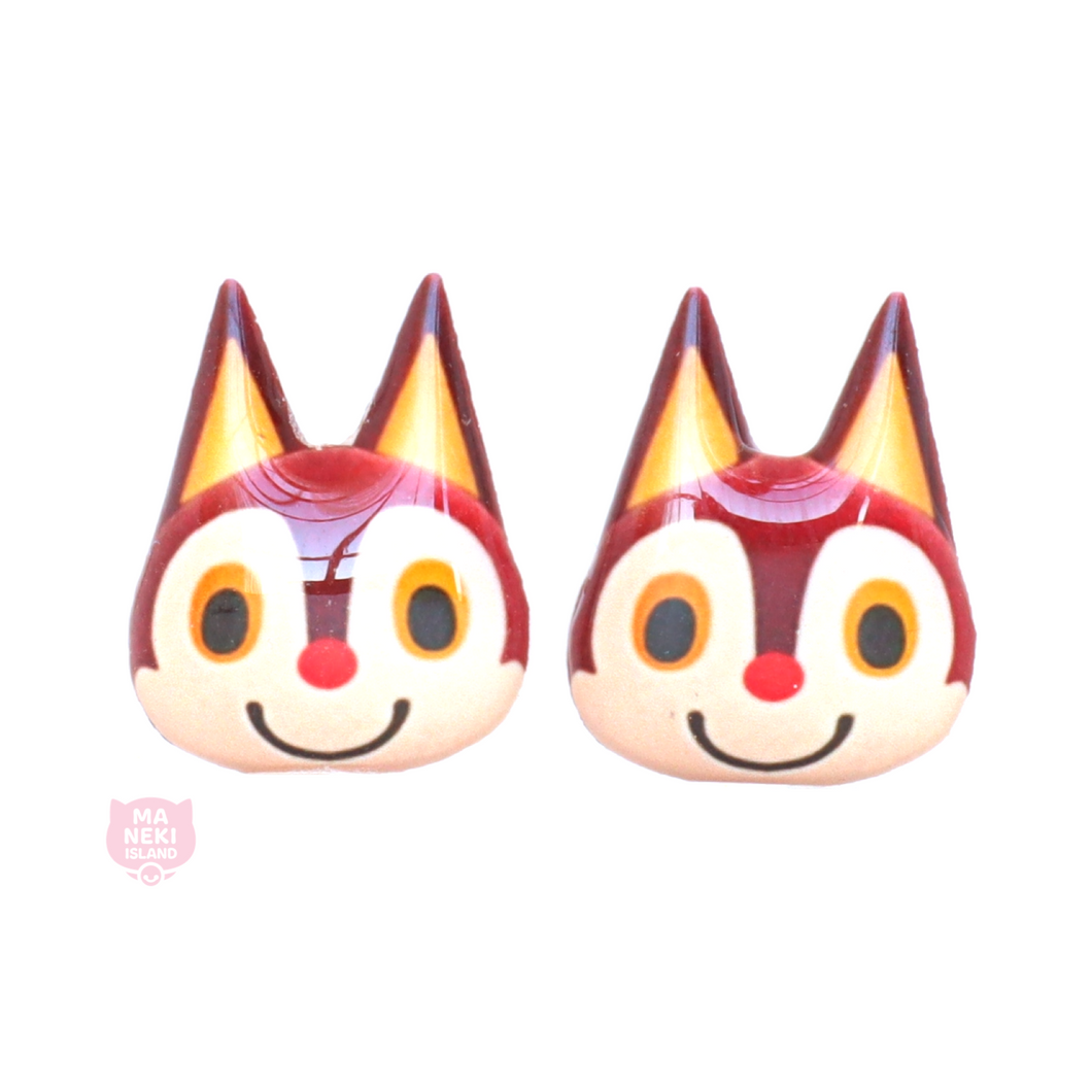 Animal Crossing Rudy Stud Earrings