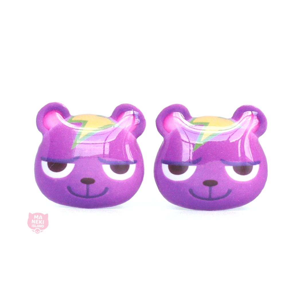 Animal Crossing Static Stud Earrings