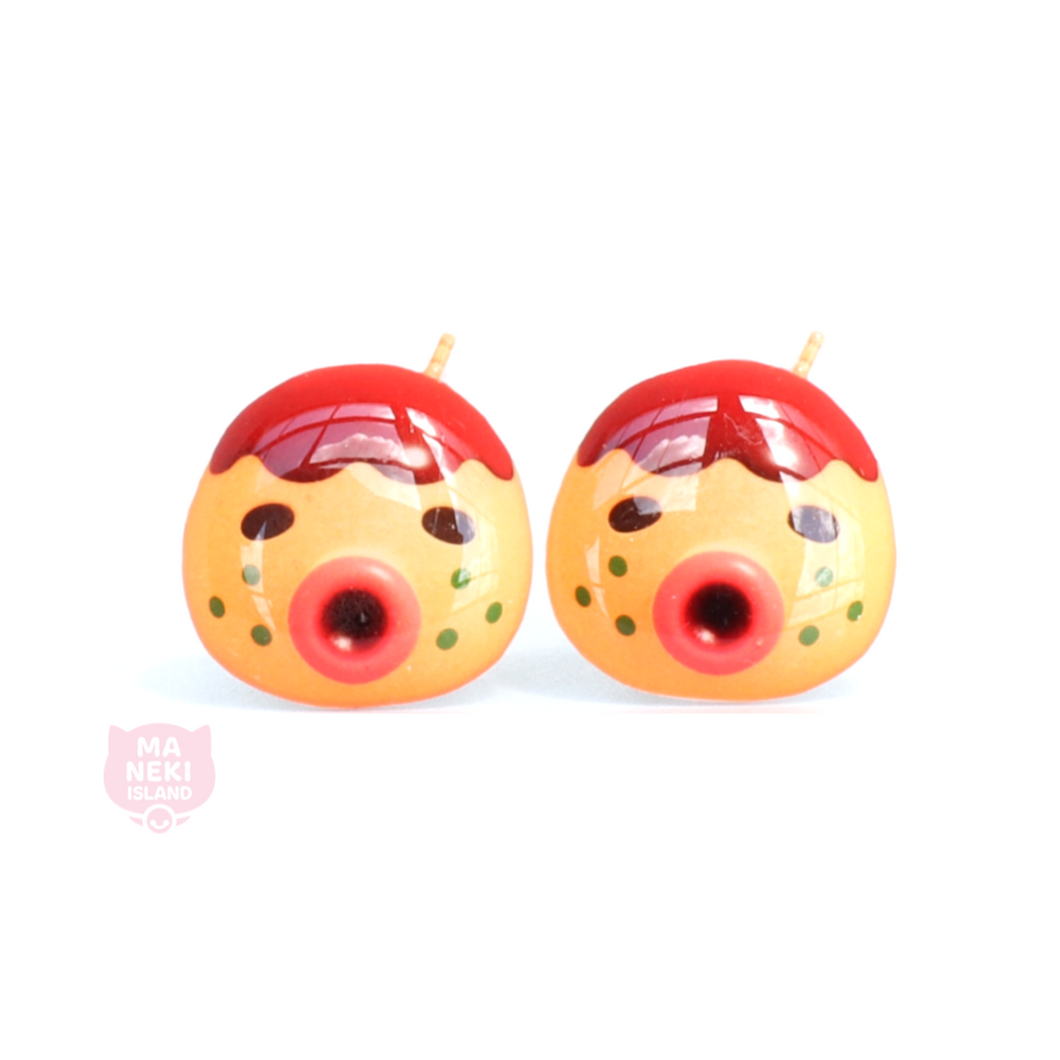 Animal Crossing Zucker Stud Earrings