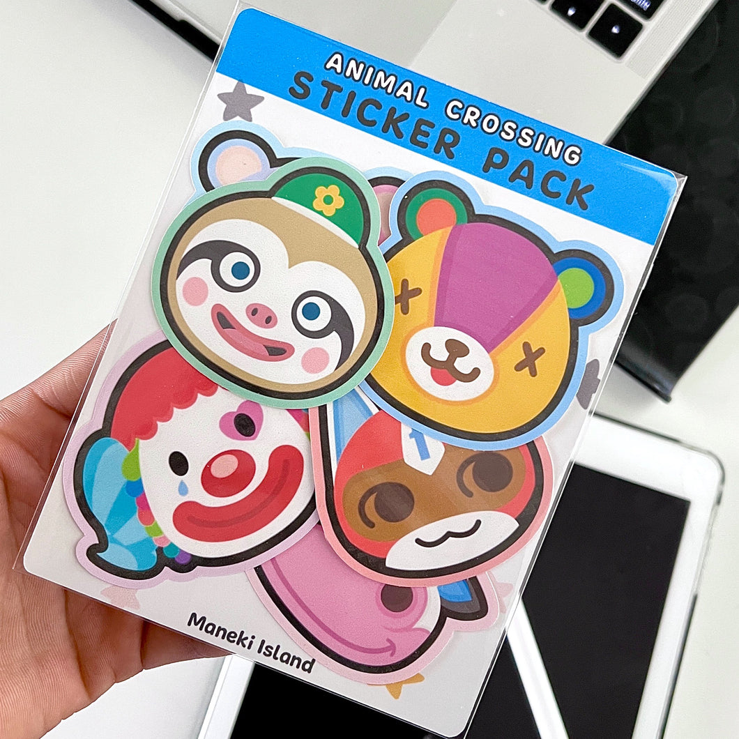 Animal Crossing XXL Villagers Sticker Pack